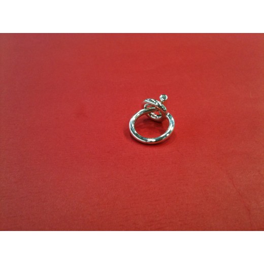 Bague Hermès Spi en argent