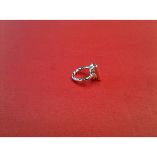 Bague Hermès Spi en argent