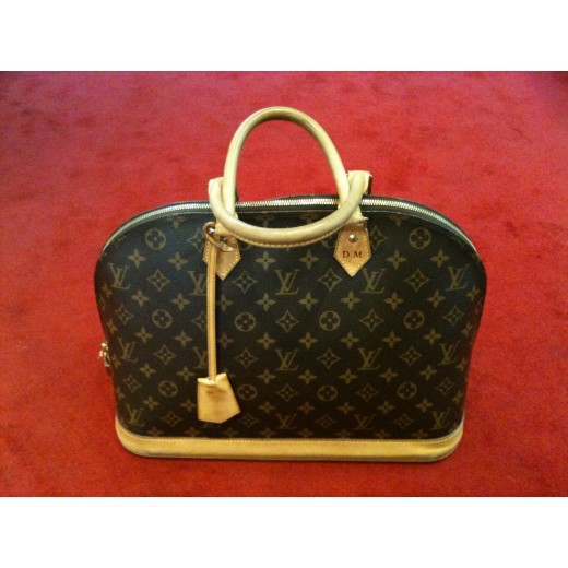 Sac Louis Vuitton Alma MM en toile monogram