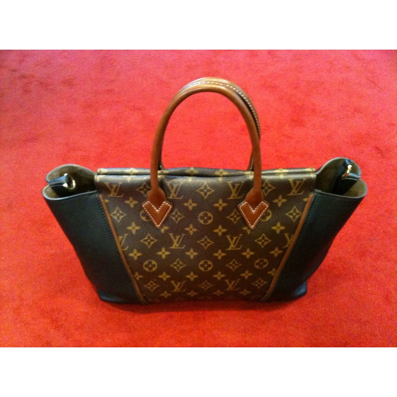 Sac Louis Vuitton Tote W en toile monogram et cuir