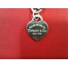 Collier à clavier Tiffany & Co Plaque Coeur en argent