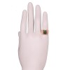 Bague d ' Auriculaire  Jade en or 14 K