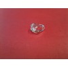 Bague Baccarat en cristal et or