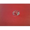 Bague Baccarat en cristal et or