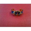 Bracelet Hermès Vintage en cuir et plaqué or 