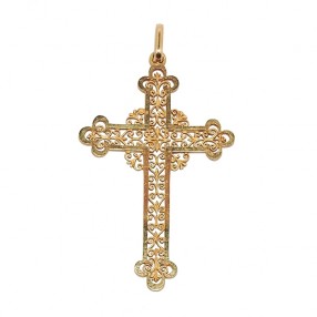 Pendentif Croix en Or