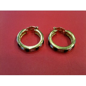 Boucles d'oreilles  vintage Yves Saint Laurent 