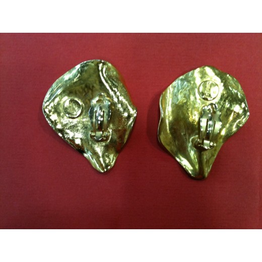 Boucles d'oreilles  vintage Yves Saint Laurent 