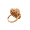 Bague en Or Jaune, ornée de Diamants