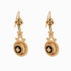 Boucles d'oreilles anciennes en Or Jaune