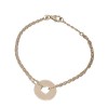Bracelet en Forme de Coeur en Or Blanc