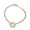 Bracelet en Forme de Coeur en Or Blanc