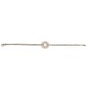 Bracelet en Forme de Coeur en Or Blanc