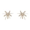Boucles d'oreilles Etoiles en Or Blanc