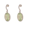 Boucles d'oreilles Reryl Vert