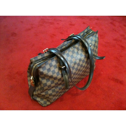 Sac Louis Vuitton Chelsea en toile damier ébène