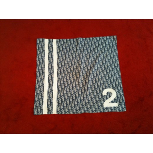 Foulard Dior Logo bleu 