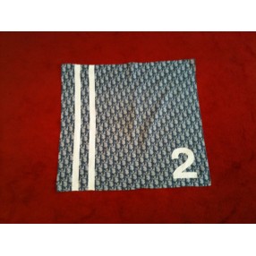 Foulard Dior Logo bleu 