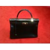 Sac Hermes "Kelly" noir 35 cm