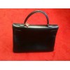 Sac Hermes "Kelly" noir 35 cm