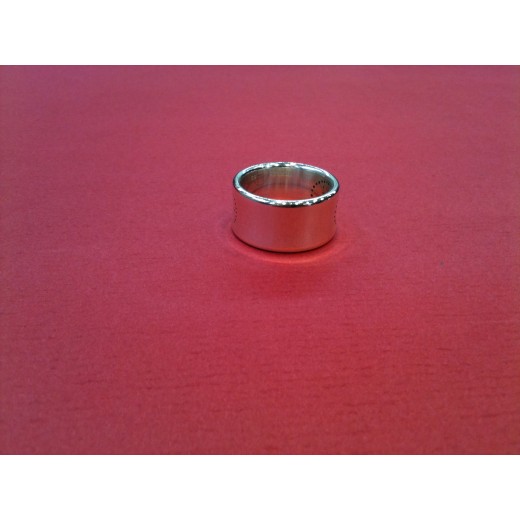 Bague Hermès Eclipse Ruban en argent