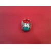 Bague Jalan en argent et turquoise