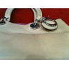 Sac Christian Dior Diorissimo Air GM en cuir beige