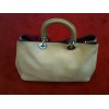 Sac Christian Dior Diorissimo Air GM en cuir beige