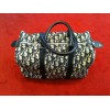 Sac Christian Dior Vintage Logo bleu
