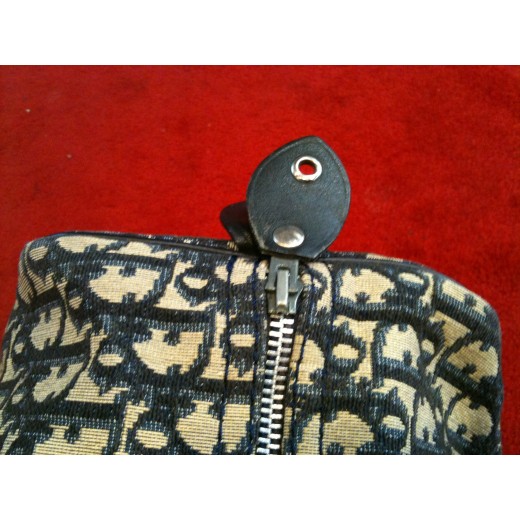 Sac Christian Dior Vintage Logo bleu