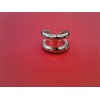 Bague Hermès Osmose en argent