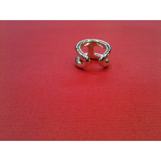 Bague Hermès Osmose en argent