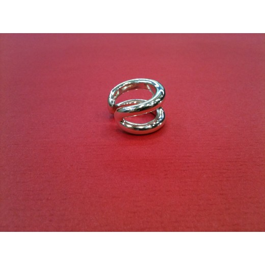 Bague Hermès Osmose en argent