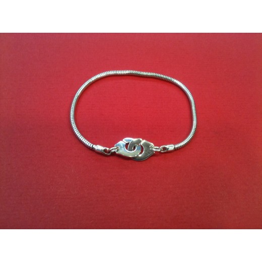 Bracelet Dinh Van Menottes R10 en argent