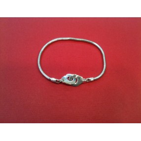 Bracelet Dinh Van Menottes R10 en argent