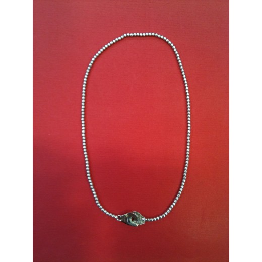 Collier Dinh Van Menottes R12 en argent