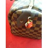 Sac Louis Vuitton Speedy 30 en toile damier ébène