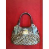 Sac Louis Vuitton Sistina PM en toile damier ébène