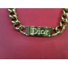 Collier Dior en plaqué or