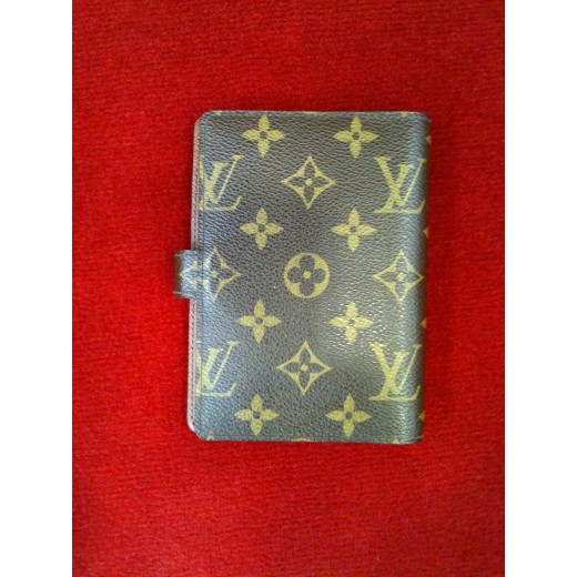Couverture Agenda  PM  Louis Vuitton en toile monogram.