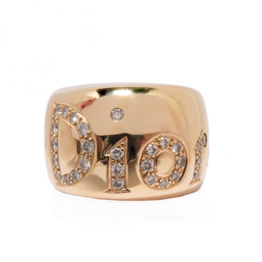 Bague Dior en or et  Diamants