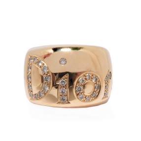 Bague Dior en or et  Diamants