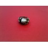 Bague Kenzo Rosewood en argent et bois