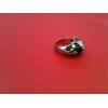 Bague Kenzo Rosewood en argent et bois