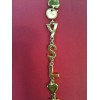 Collier Yves Saint Laurent en métal doré