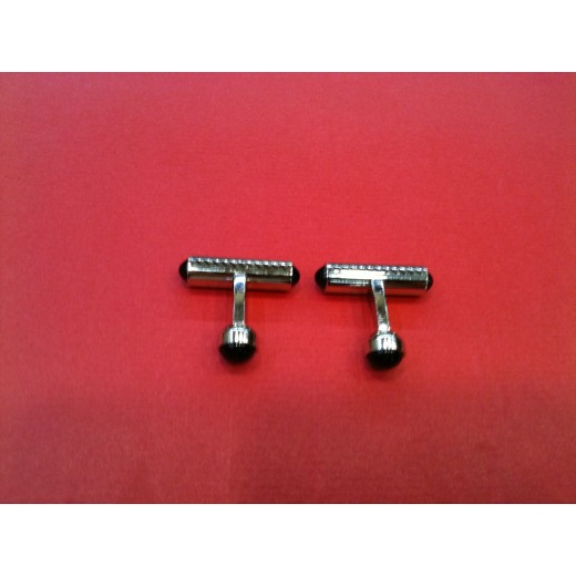 Boutons de manchette Cartier en argent