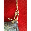 Mini pochette Louis Vuitton Accessoires en toile monogram