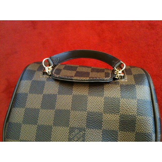 Trousse de toilette Louis Vuitton King Size en toile damier ébène