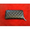 Portefeuille Chanel Gusset zip wallet noir