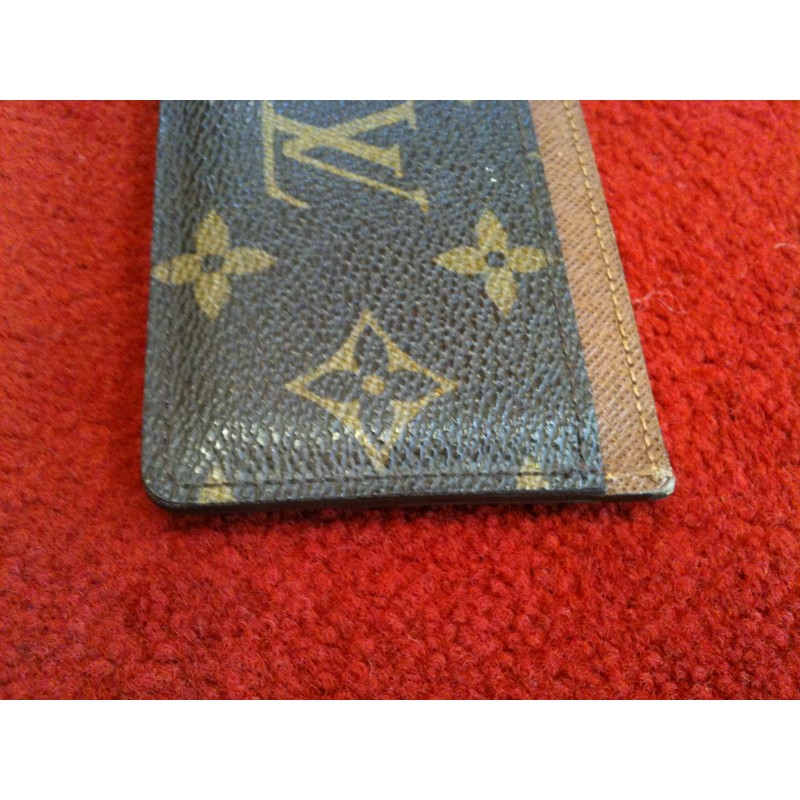 Porte-cartes simple Louis Vuitton en toile monogram